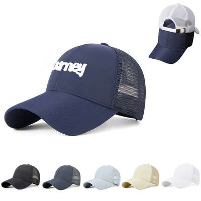 6-Panel Mesh Trucker Cap