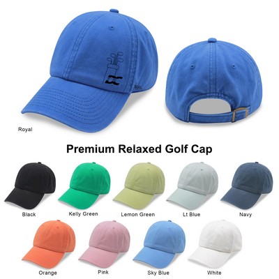 6 Panels Premium Relaxed Golf Cap