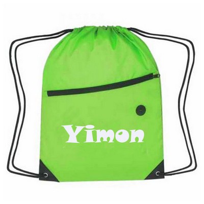 Sports Pack with Front Zipper Pocket