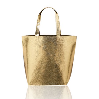 New Castle Non-woven Metallic Tote Bags