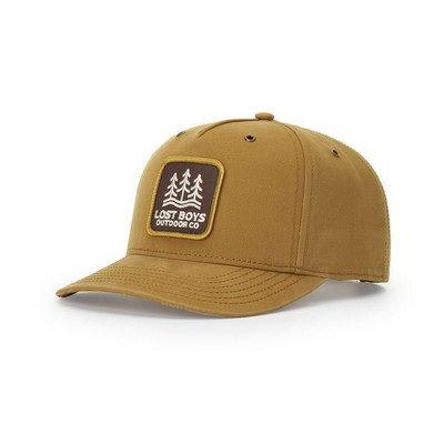 Burnside Structured Brushed Canvas Cap