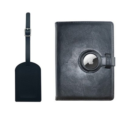 Rfid Passport Wallet + Luggage Tag Kit