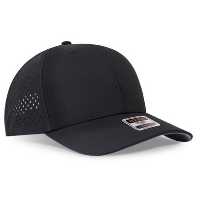 OTTO CAP® 6 Panel Mid Profile Perforated Cap