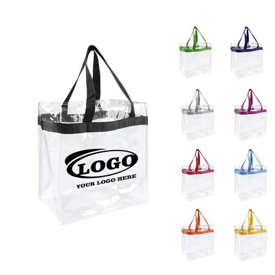 Clear Stadium Tote Bag
