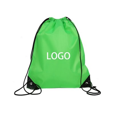 210D Polyester Drawstring Backpack