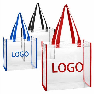 Custom Clear Tote Bags