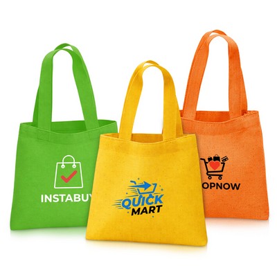 Premium Cotton Canvas Mini Tote Bag