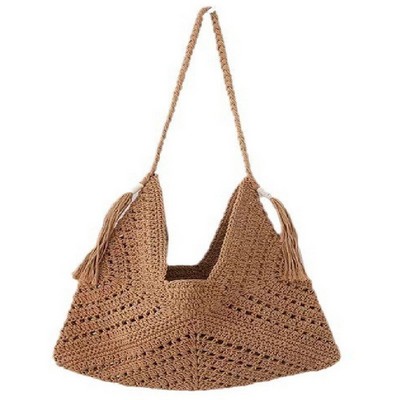 Summer Woven Beach Handbag