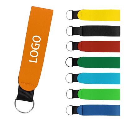 Neoprene Floating Keychain Wristband