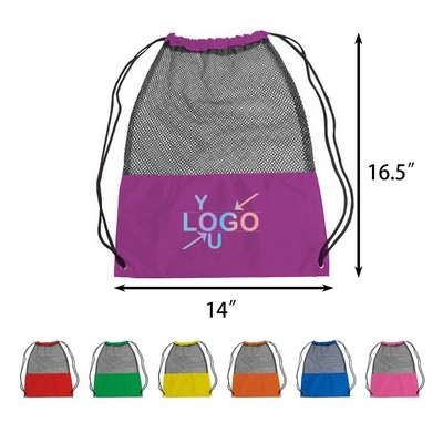 Mesh Drawstring Pack