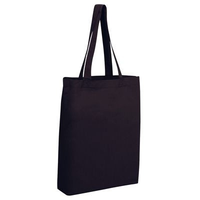Q-Tees Cotton Bottom Gusset Economical Tote