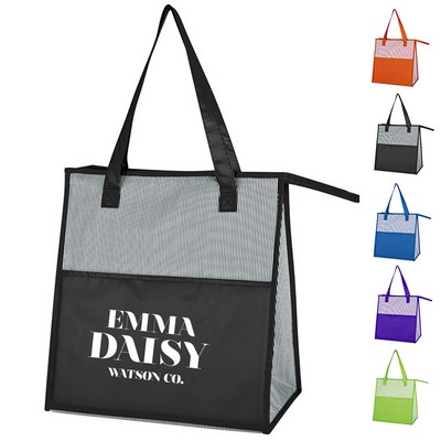 Matte Laminated Cooler Tote Bag