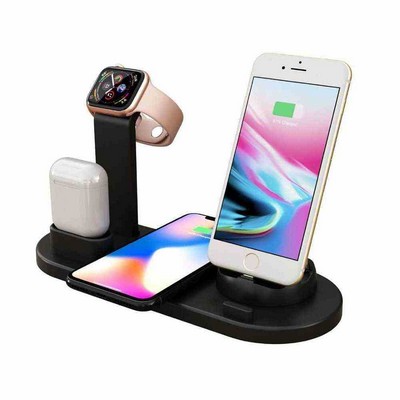 3-in-1 Wireless Charging Stand Dock Station