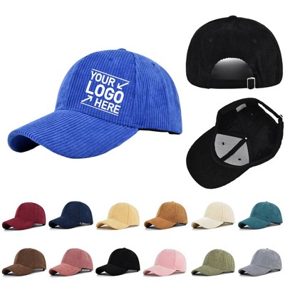 Corduroy Baseball Cap