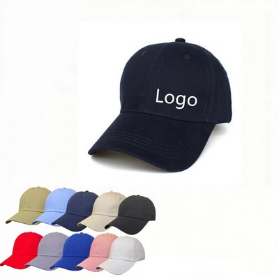 Cotton Twill Baseball Cap