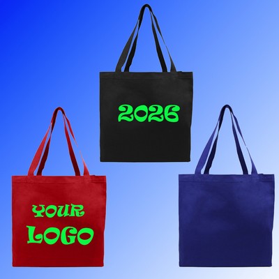 New For 2026 - Premium 11 OZ Heavy Cotton Tote Bag