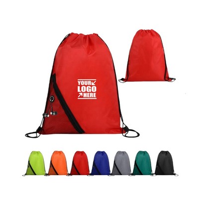 Polyester Mesh Drawstring Bag