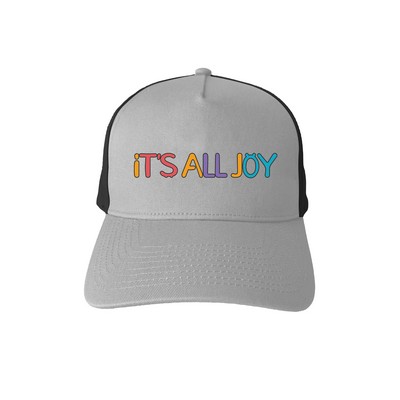 Two-Tone 5-Panel Trucker Hat