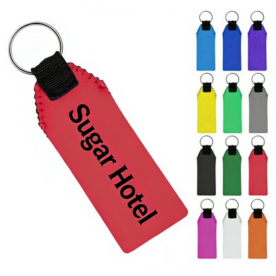 Neoprene Float Keychain