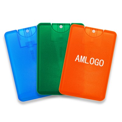 Purifying Credit Card Sanitizer Mists