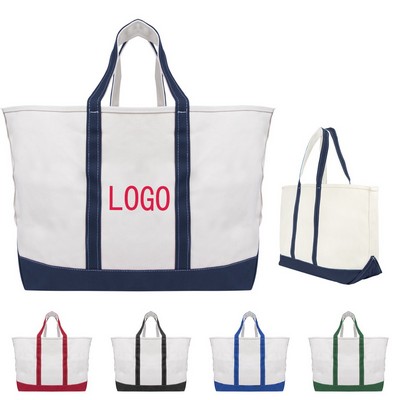 The Madelyn 24 Oz. Cotton Canvas Tote Bag